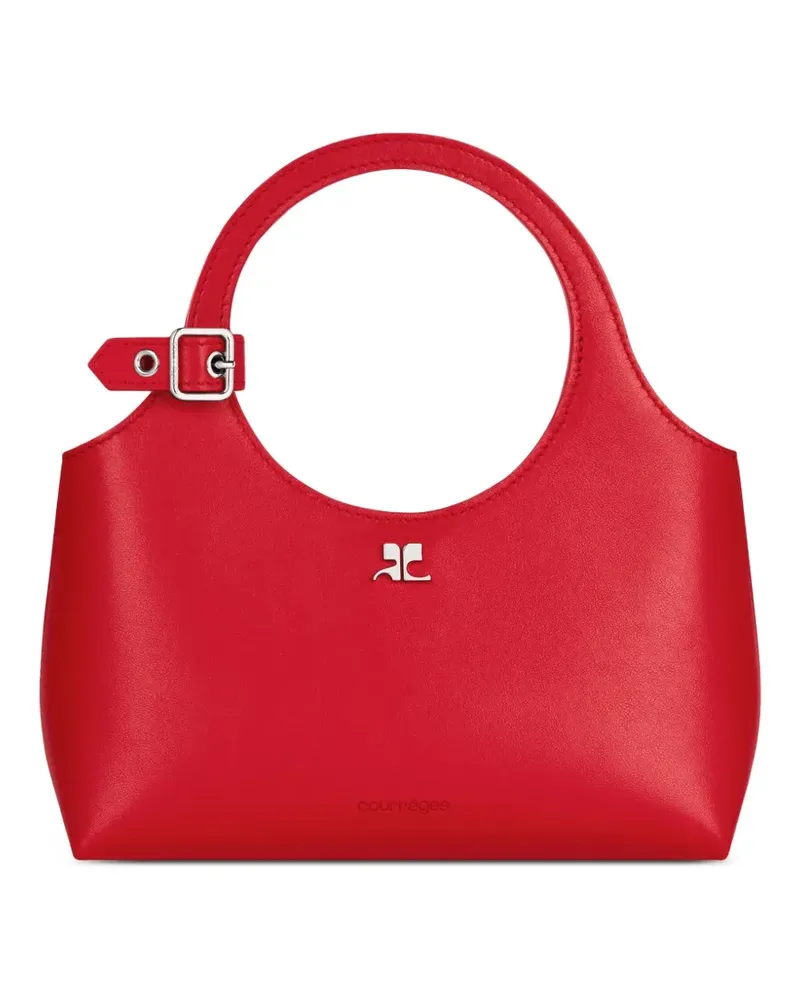 Courrèges Mini Holy Day Tote Bag - Rot Rot