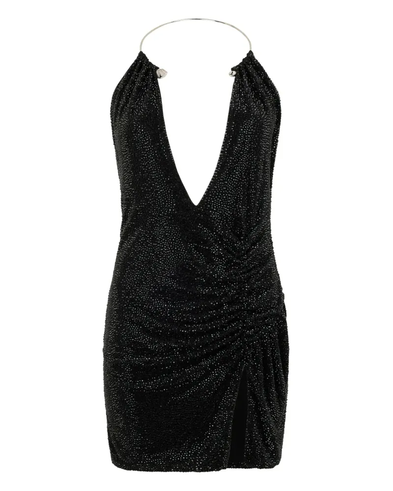 Philipp Plein Minikleid mit Rückenausschnitt - Schwarz Schwarz