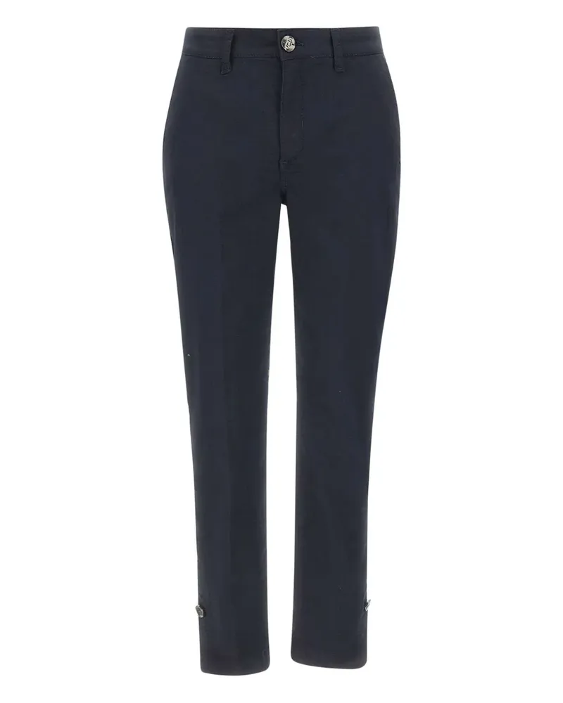 Liu Jo logo-button chinos - Blau Blau