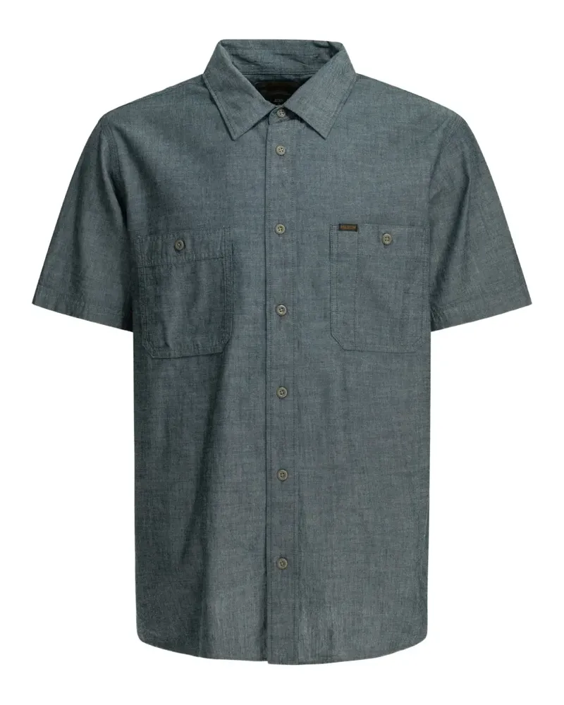 Filson short-sleeve button-down shirt - Blau Blau