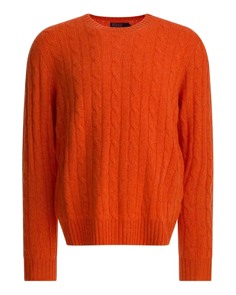 Ralph Lauren cable-knit cashmere sweater - Orange Orange