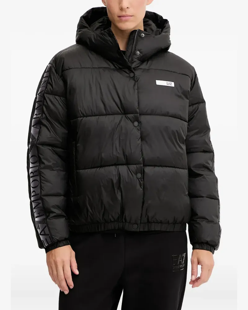 EA7 Dynamic Athlete Steppjacke - Schwarz Schwarz