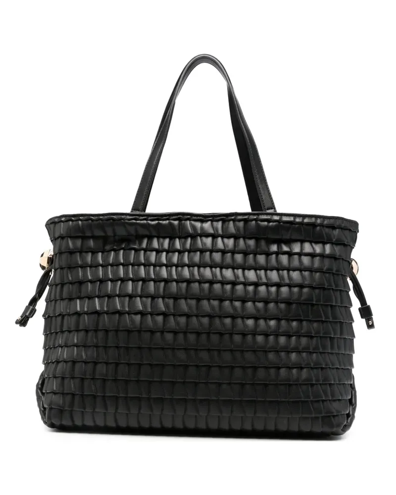 Liu Jo large drawstring-detail tote bag - Schwarz Schwarz