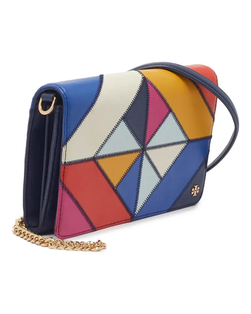Tory Burch Umhängetasche mit Rautensteppung - Blau Blau