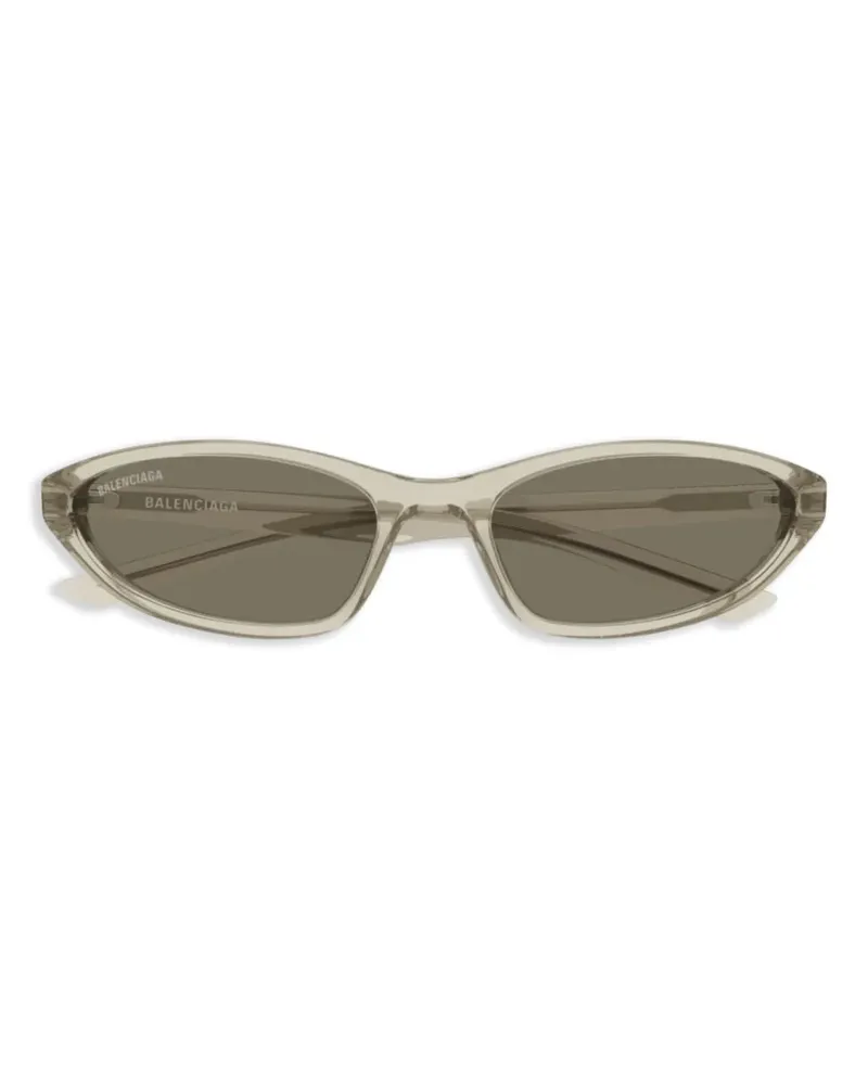 Balenciaga Klassische Cat-Eye-Sonnenbrille - Grau Grau
