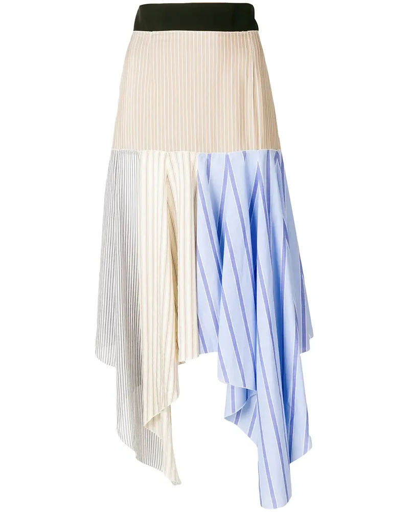J.W.Anderson Asymmetrischer Rock - Nude Nude