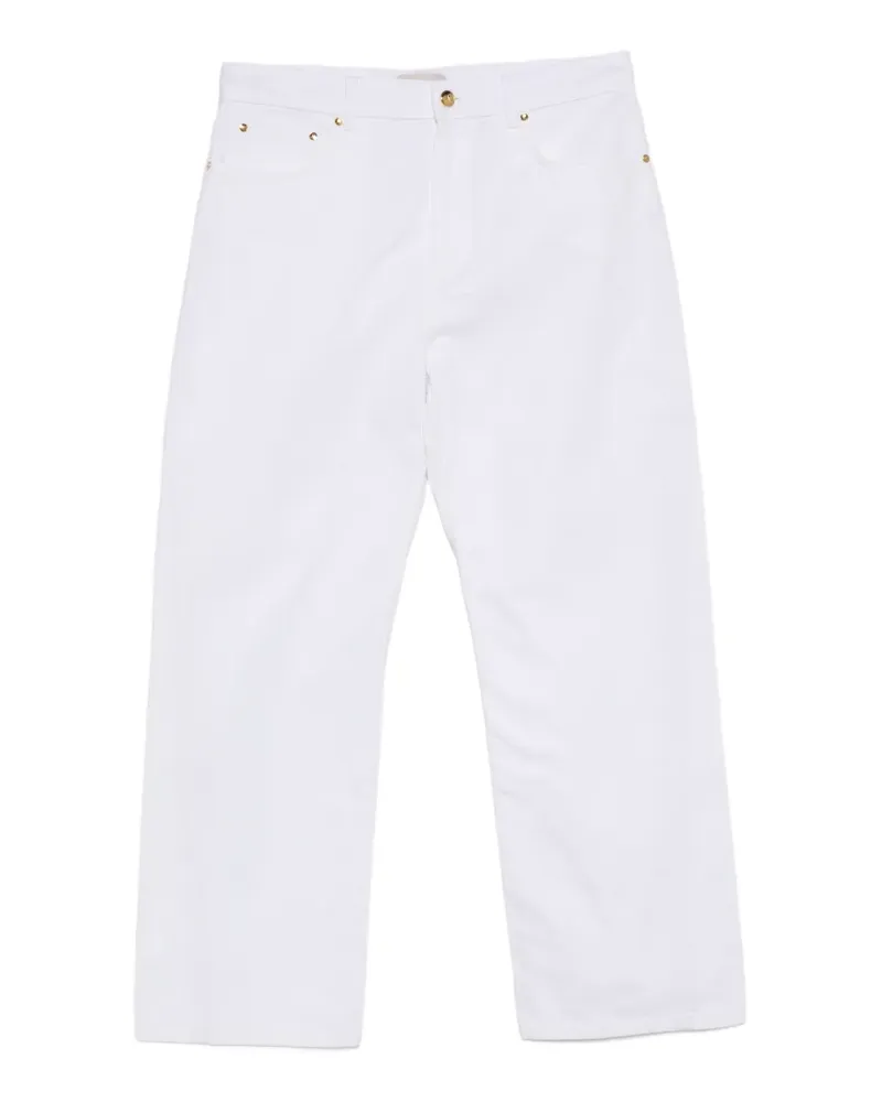 Alberta Ferretti Jeans aus Baumwolle - Weiß Weiß