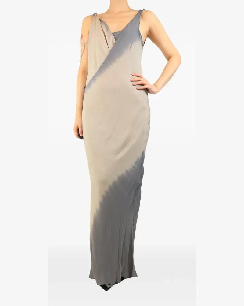 Amanda Wakeley Drapiertes Maxikleid mit Farbverlauf - Nude Nude