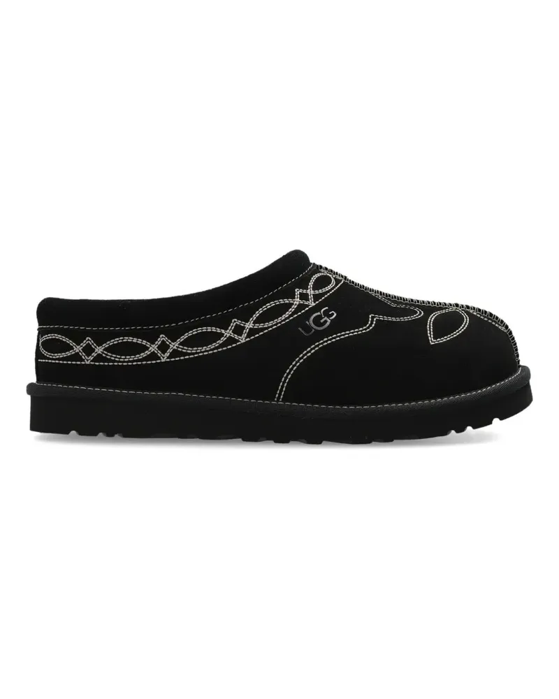 UGG Tasman Slipper aus Wildleder - Schwarz Schwarz