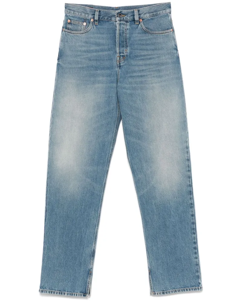 Gucci Jeans mit Logo-Etikett - Blau Blau