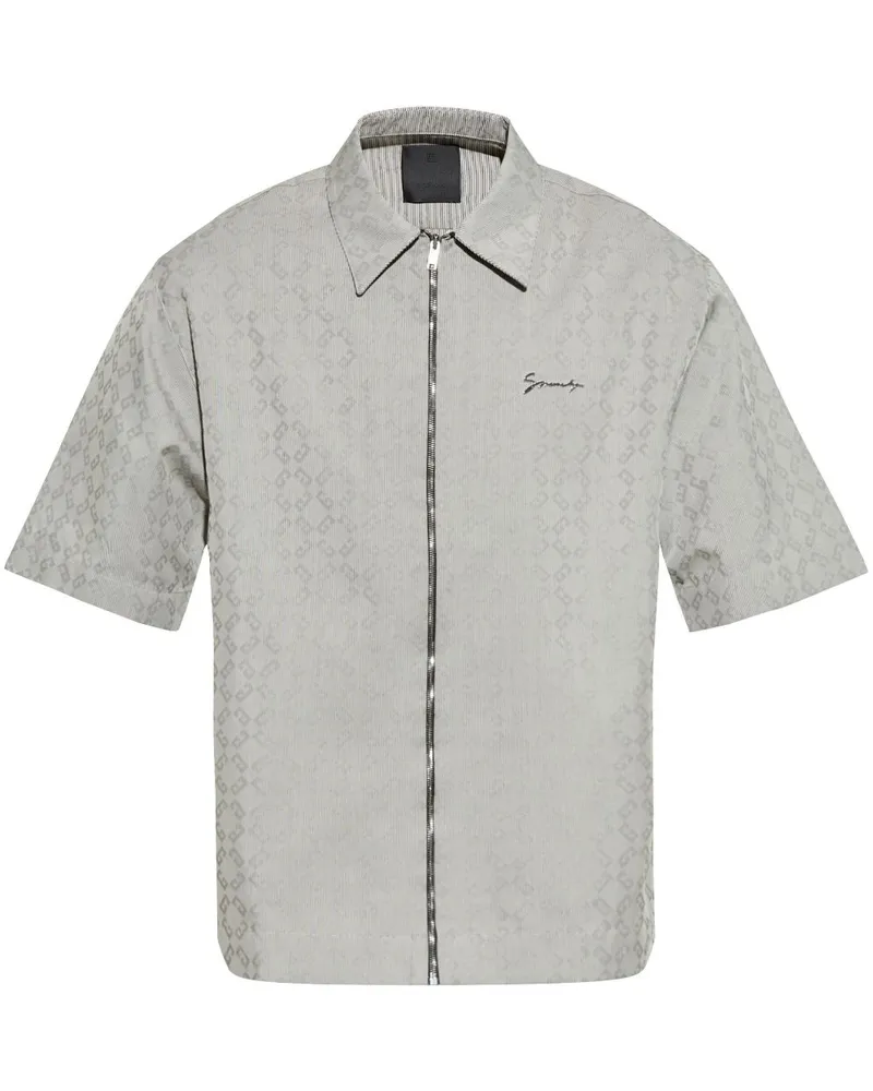 Givenchy Hemd mit Monogramm - Schwarz Schwarz