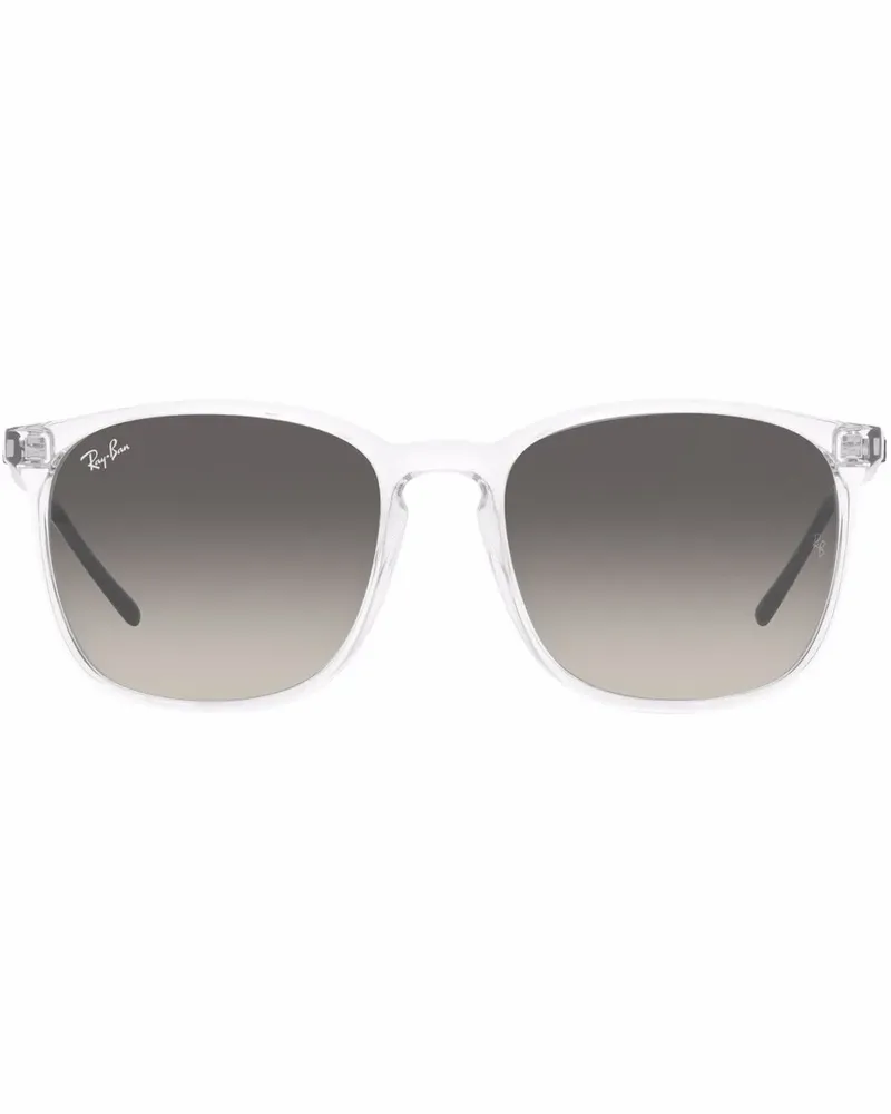 Ray Ban Sonnenbrille mit eckigem Gestell - Nude Nude