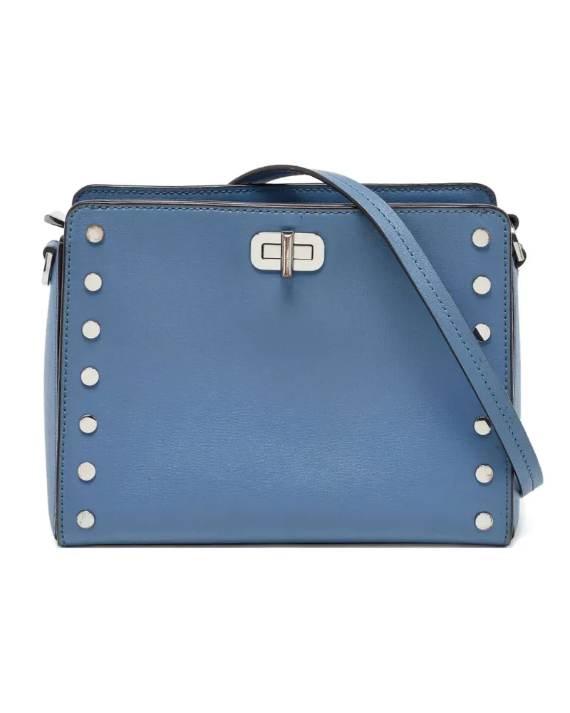 Michael Kors Schultertasche aus Leder - Blau Blau