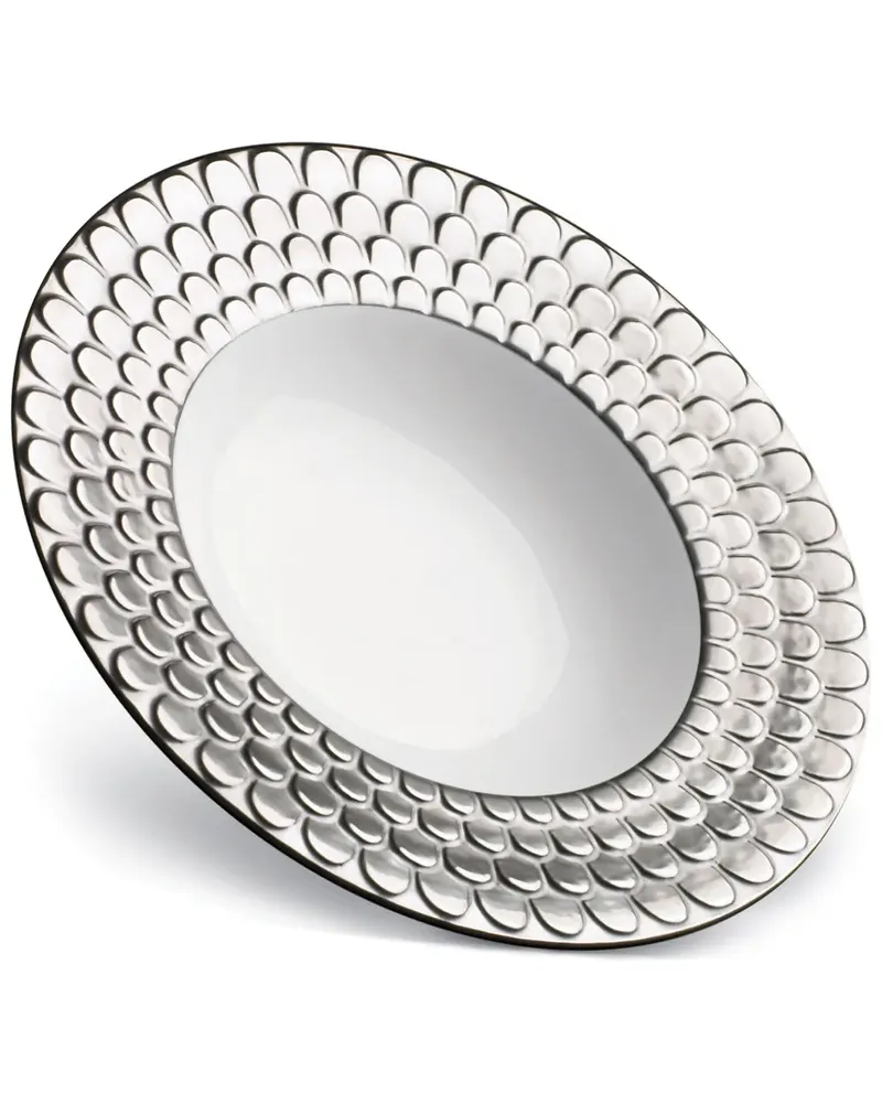 L’OBJET Aegean Servierschale (37cm) - Weiß Weiß