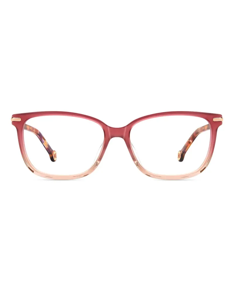 Carolina Herrera New York Brille mit eckigem Gestell - Rosa Rosa