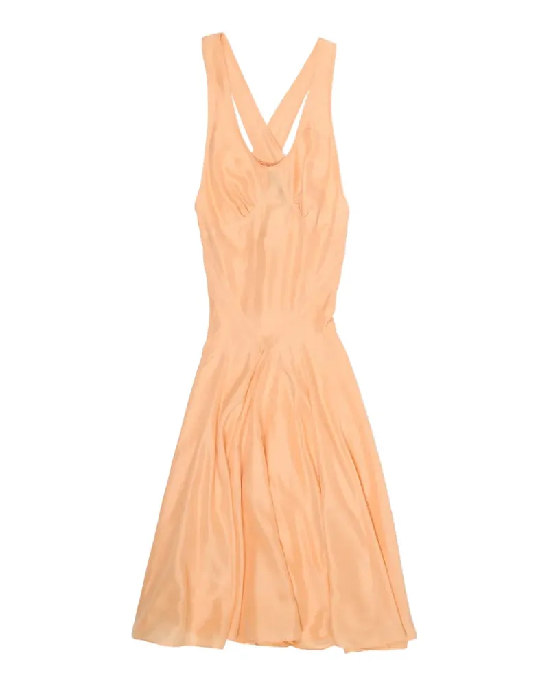 BIMBA Y LOLA Midikleid aus Seide - Orange Orange