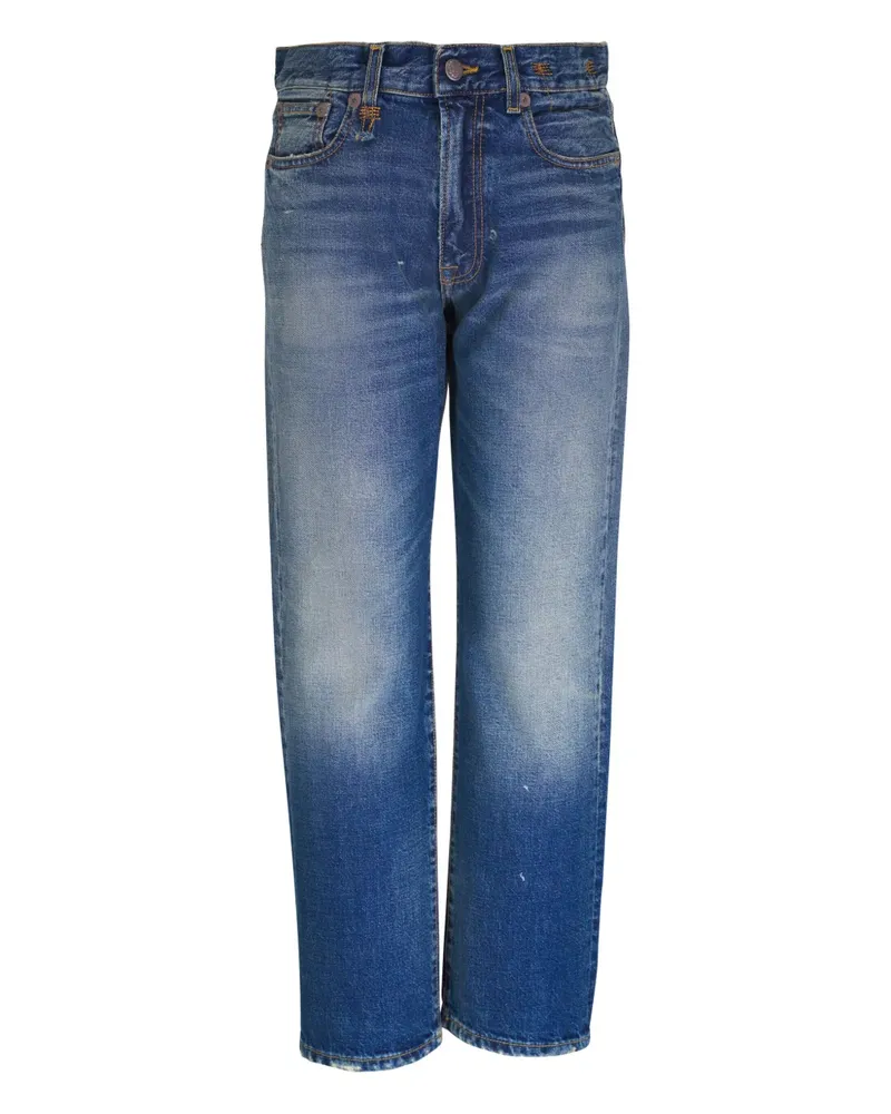 R13 Jeans mit geradem Bein - Blau Blau