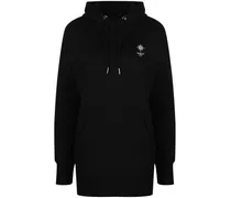 Hoodie mit grafischem Print - Schwarz