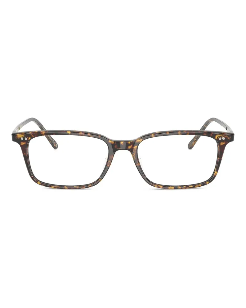 Oliver Peoples Neylan Brille in Schildpattoptik - Braun Braun