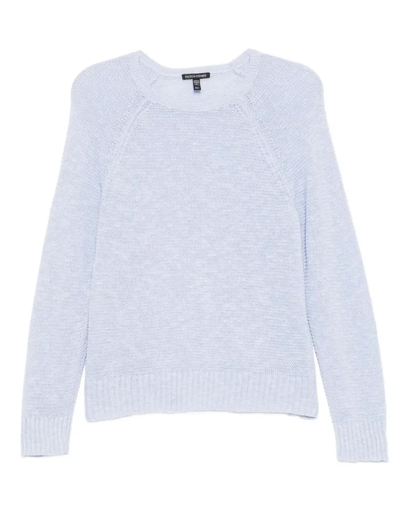 Eileen Fisher Pullover mit Raglanärmeln - Blau Blau