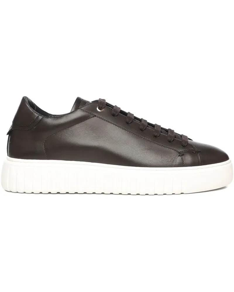 Giuliano Galiano Sneakers aus Leder - Braun Braun