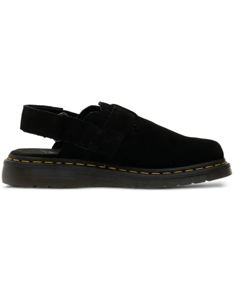 Dr.Martens Slipper mit Schnalle - Schwarz Schwarz