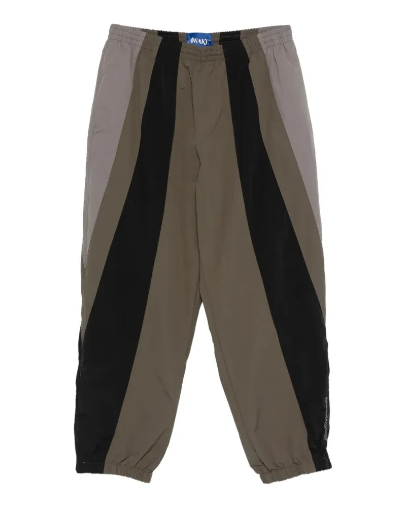 AWAKE NY Pusherman colourblock track pants - Grün Grün
