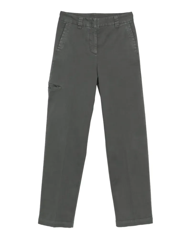 ASPESI Hose mit geradem Bein - Grau Grau