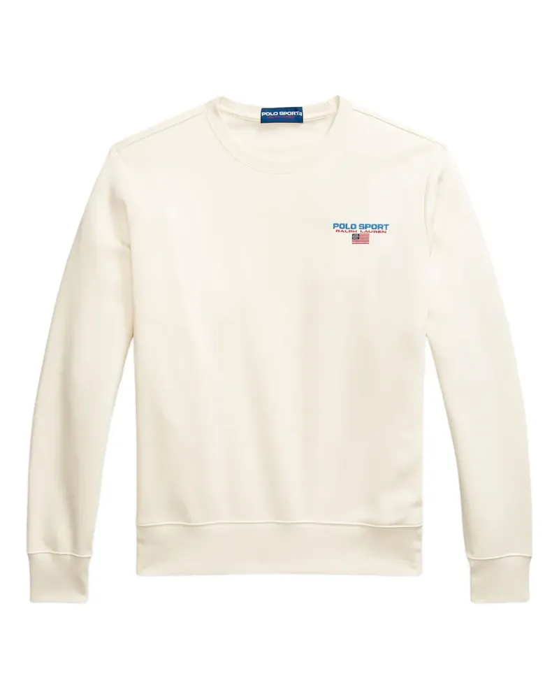 Ralph Lauren Sweatshirt mit Logo-Stickerei - Weiß Weiß