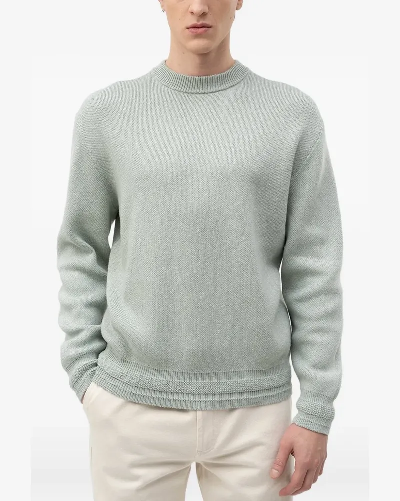 HUGO BOSS Pullover mit Rundhalsausschnitt - Grün Grün