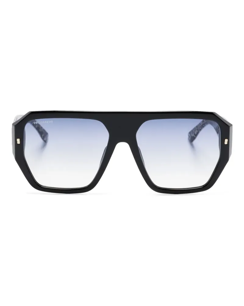Dsquared2 Getönte D20128S Pilotenbrille - Schwarz Schwarz