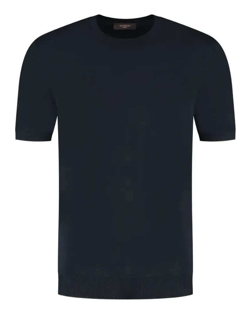 Slowear Klassisches T-Shirt - Blau Blau