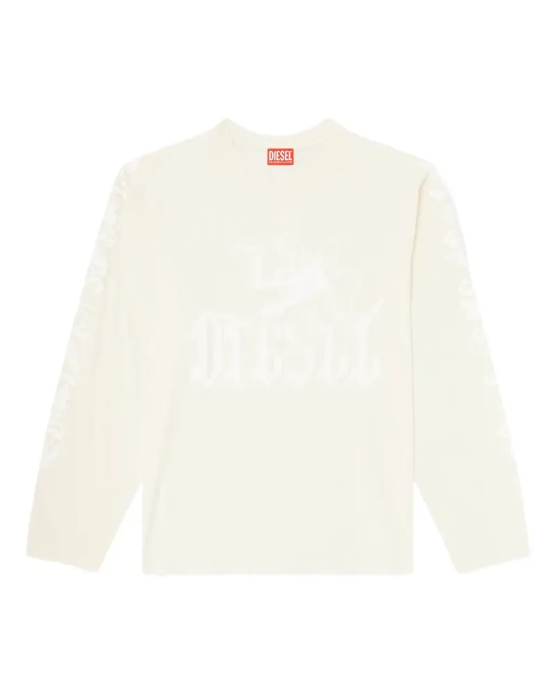 Diesel T-Kimmo long-sleeved T-shirt - Weiß Weiß