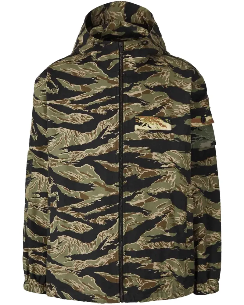 Givenchy Jacke mit Print - Schwarz Schwarz