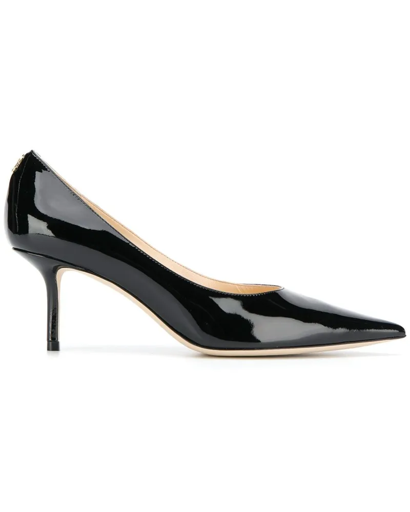 Jimmy Choo Pumps mit Logo-Schild - Schwarz Schwarz