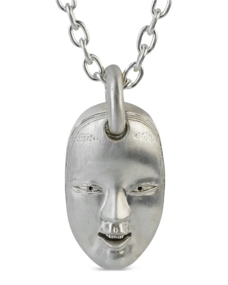 Parts Of Four x Dualflow Halskette mit Maske - Silber Silber