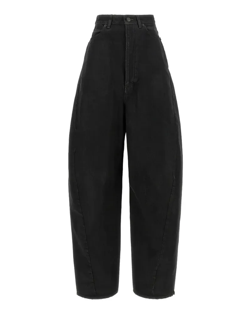 Balenciaga Jeans mit verdrehter Naht - Schwarz Schwarz