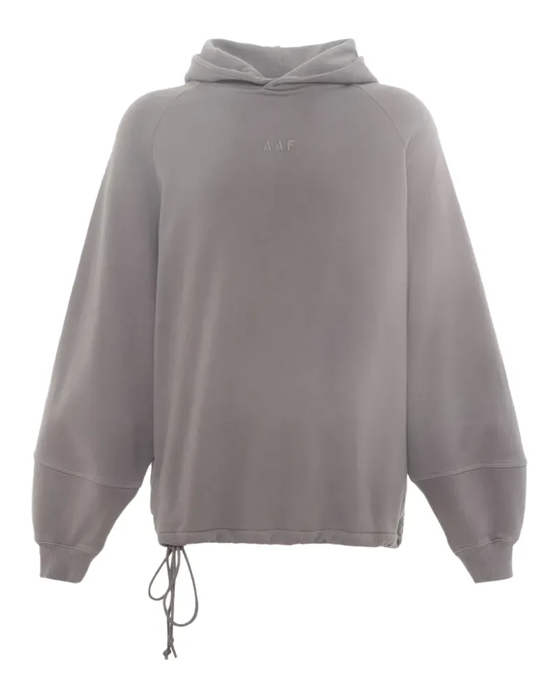 Applied Art Forms Bestickter Pop-Eye Hoodie - Grau Grau
