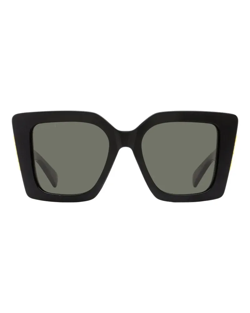 Gucci GG2039S Cat-Eye-Sonnenbrille - Schwarz Schwarz
