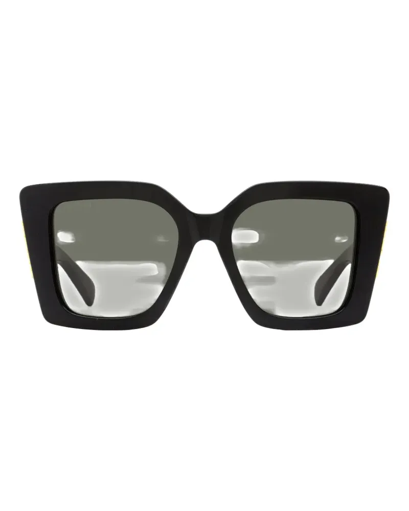 Gucci GG2039S Cat-Eye-Sonnenbrille - Schwarz Schwarz