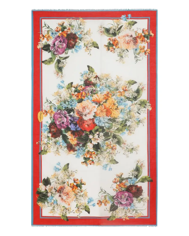 Dolce & Gabbana Handtuch aus Baumwolle - Weiß Weiß
