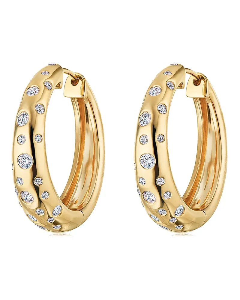 KWIAT 18kt Gelbgoldohrringe mit Diamanten Gold