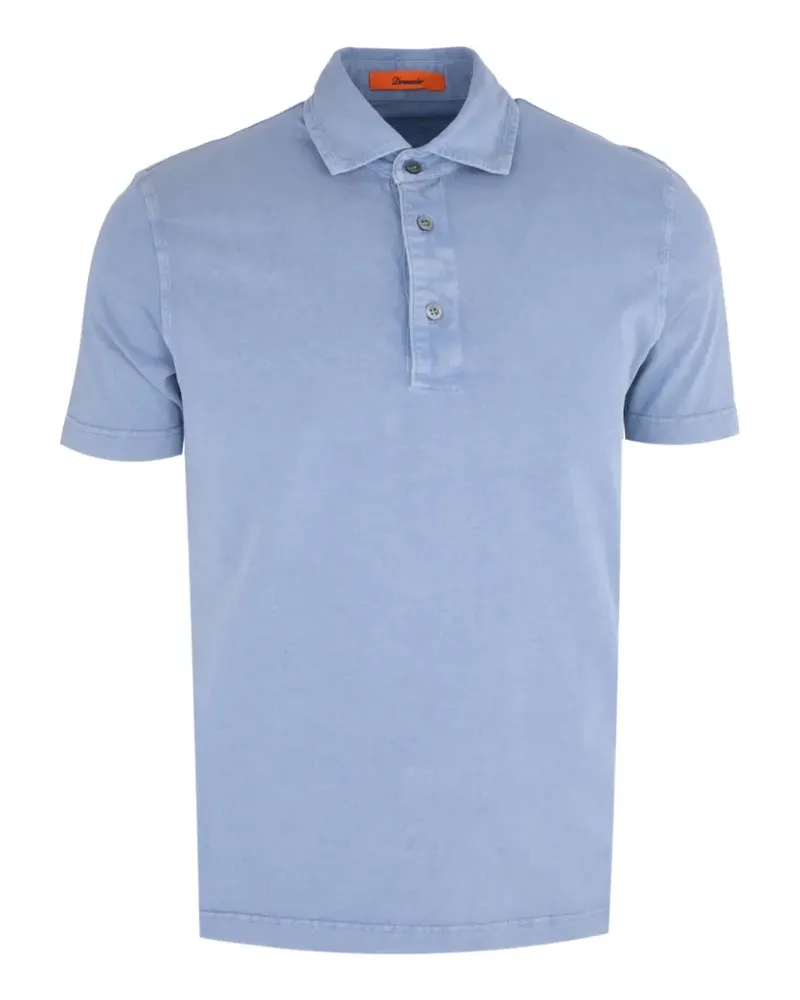 Drumohr  short-sleeve polo shirt - Blau Blau