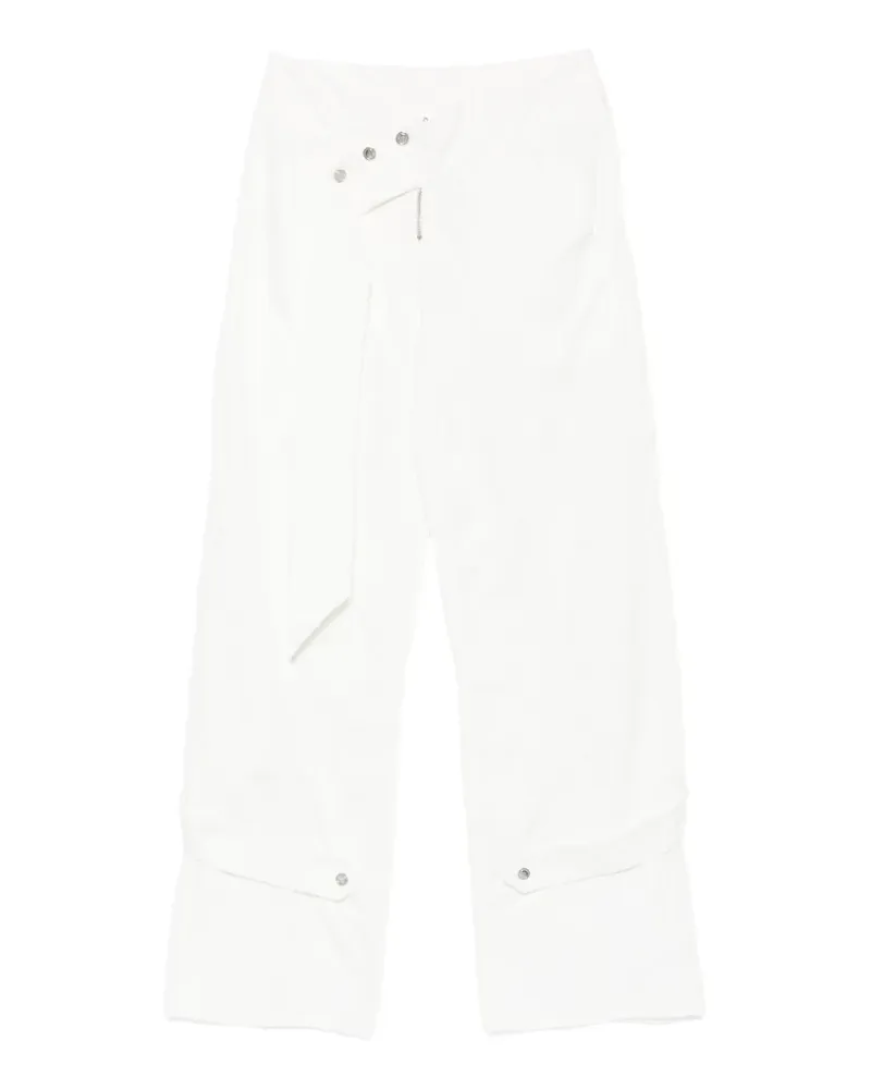 Blumarine straight trousers - Weiß Weiß