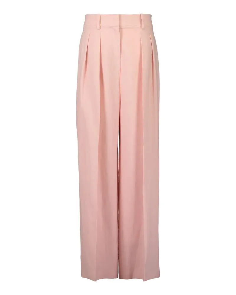 Michael Kors pleated palazzo pants - Rosa Rosa
