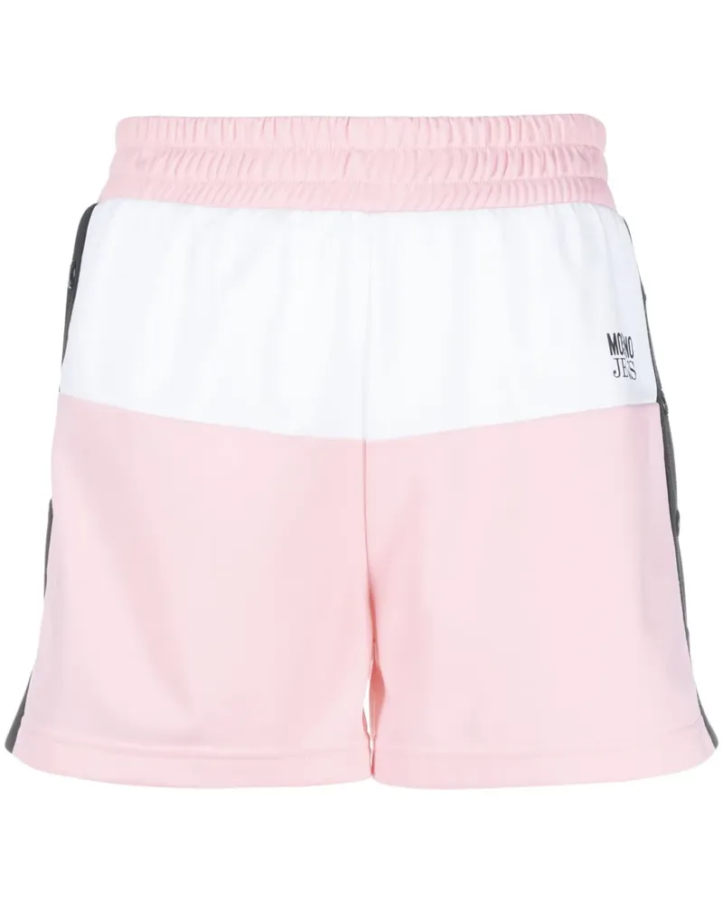 Moschino Shorts mit Logo-Print - Rosa Rosa