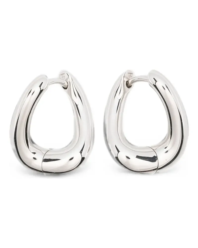 Tom Wood Twist hoop earrings - Silber Silber