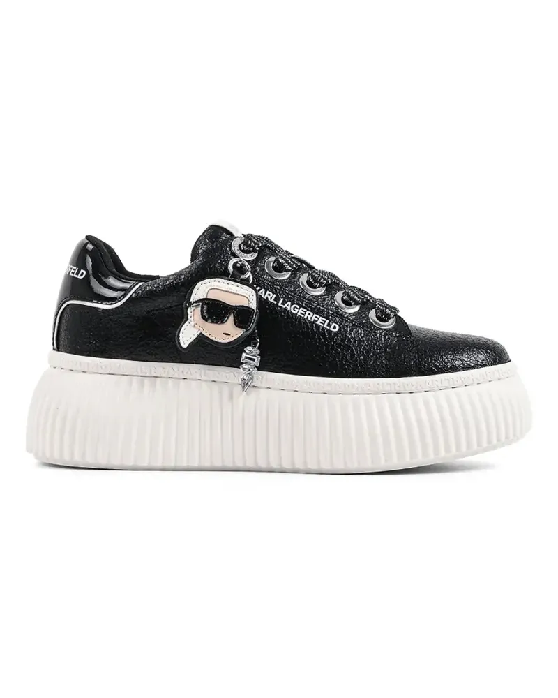 Karl Lagerfeld Ikon NFT Kreeper Sneakers - Schwarz Schwarz