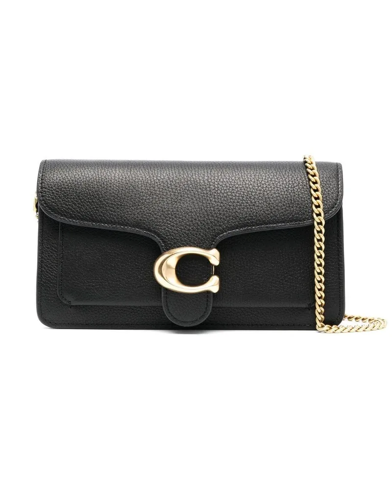 Coach Tabby Clutch mit Kettenriemen - Schwarz Schwarz