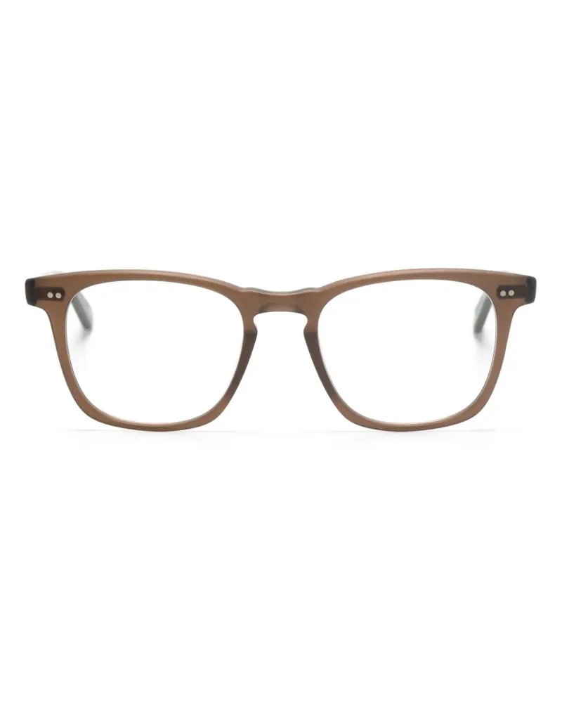 Garrett Leight Alder Brille - Braun Braun